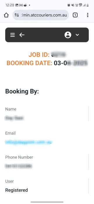 Mobile Booking Details 1