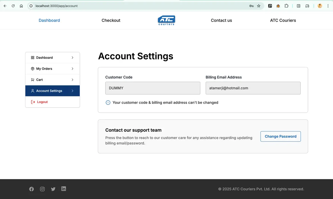 Account Settings