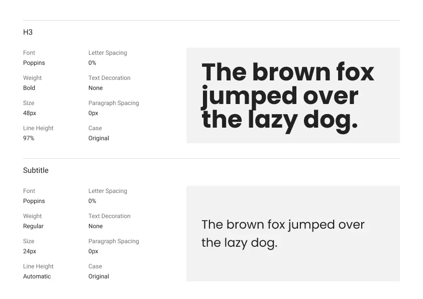Typography Example 2